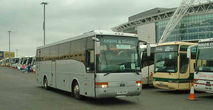 Amport & District DAF SB4000 Van Hool HJ02XVM